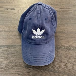Vintage Adidas baseball cap summer blue